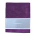 Housse de matelas à langer en velours, violet
